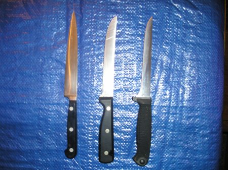 Medium kitchen knives